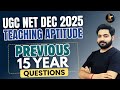 UGC NET Paper 1 Teaching Aptitude | UGC NET Teaching Aptitude Most Important PYQs | By InReado