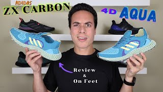 In-Depth with the Adidas ZX Carbon 4D Runner "AQUA" (Review & On Feet) The Best Futurecraft Runner? screenshot 5