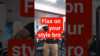 tri and chest flax #chest #motivation #ytshorts
