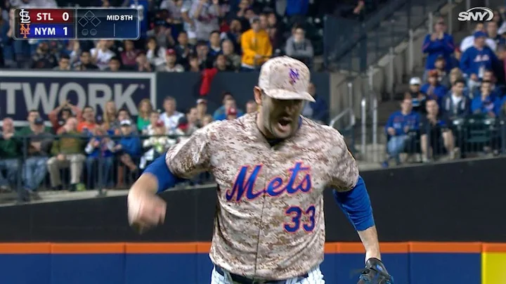 STL@NYM: Harvey fans nine over eight scoreless frames