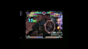 MvC2 Dhalsim 60% unfly infinite to yoga strike K.O. vs Sentinel
