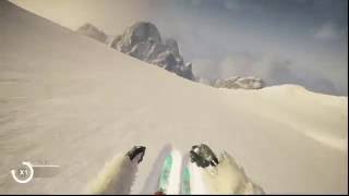 1st Person Pownage 🐵  Mont Blanc Freeride 🎮 Steep 🔥