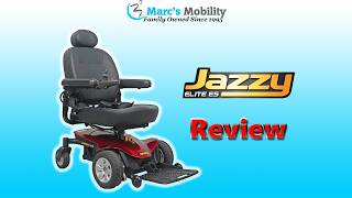 Jazzy Elite ES Red Basic Powerchair - Review # 8798