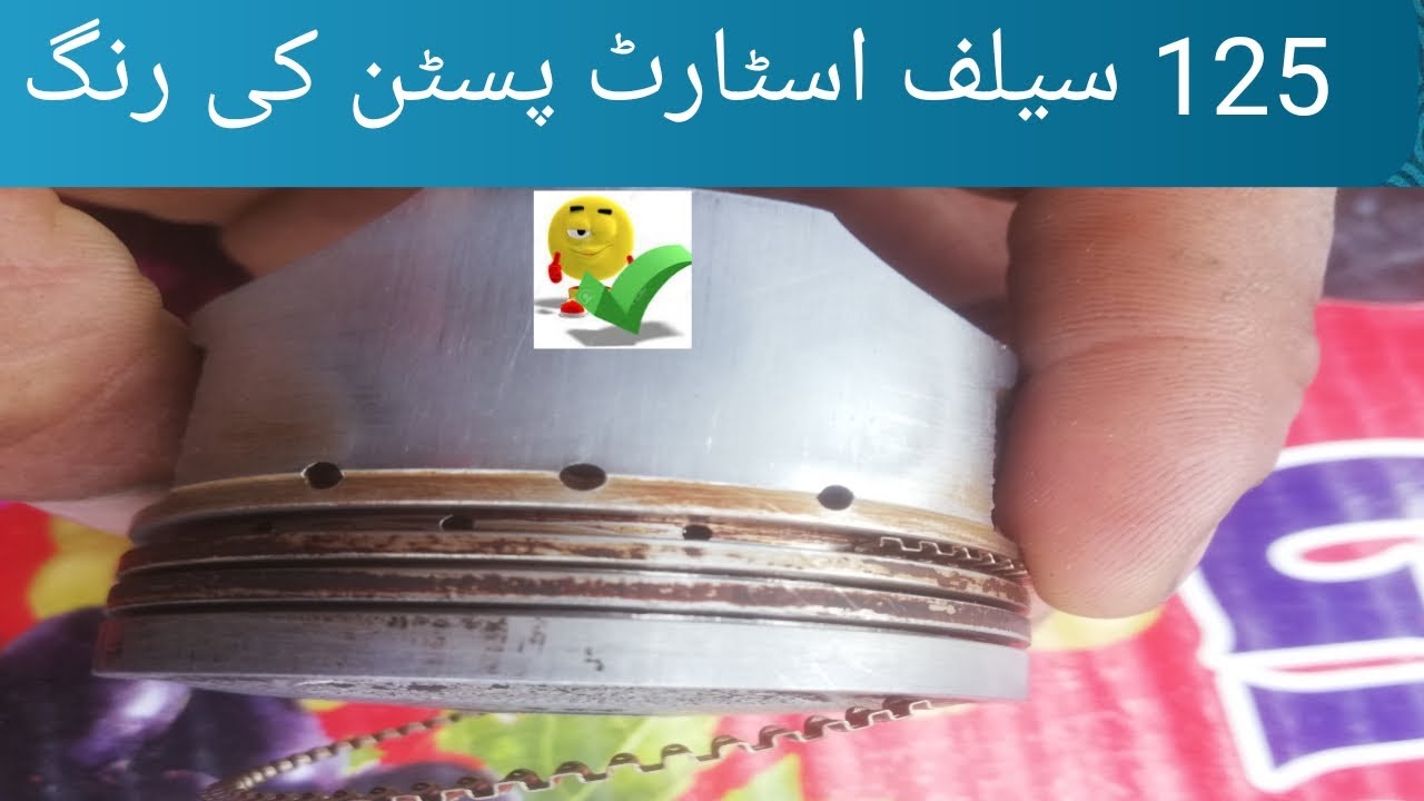 125 self start Piston ki ringtonepiston ring installation cd 125 ki
