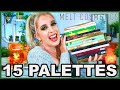 RANKING ALL OF MY MELT COSMETICS PALETTES FROM WORST TO BEST! || MAY 2022 ||