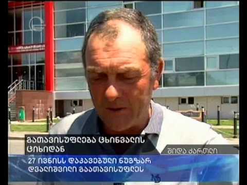 გათავისუფლება ცხინვალის ციხიდან