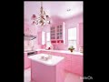 Ideas de cocinas integrales modernas color rosa