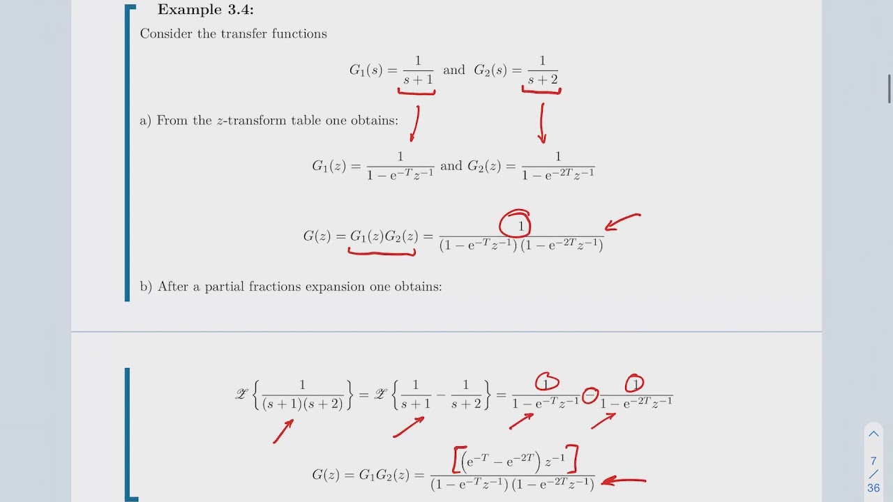 Digital Control, lecture 4, chapters 3.5.3-3.5.6 - YouTube