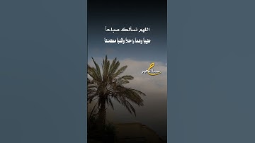 #صباح_الخير #اذكار #اكسبلور #اسلاميات #لايك #الصلاة_حياة #ترند