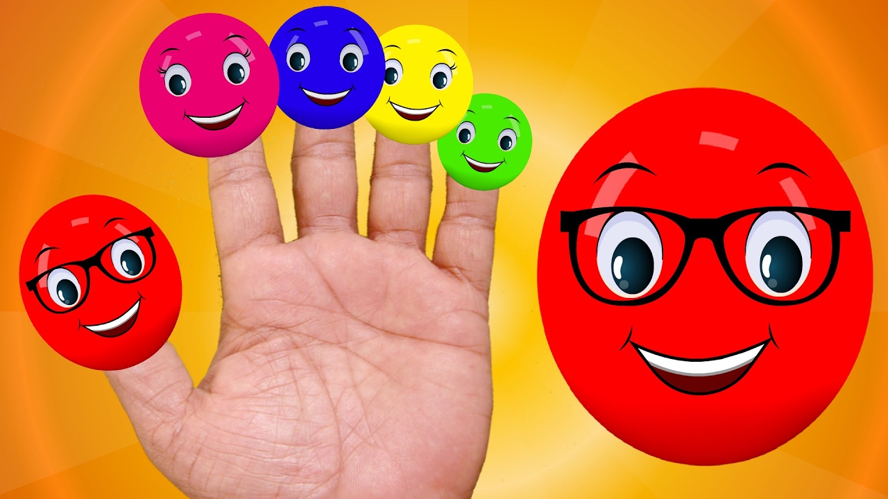 Finger Family Colors | Learn Colors | Nursery Rhymes For Kids And ...