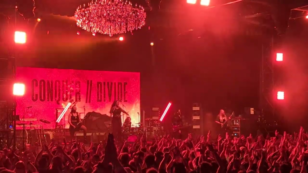 Conquer Divide playing Eyes Wide Shut live in Denver, CO 9/3/2023