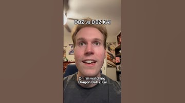 DBZ vs DBZ Kai #shorts