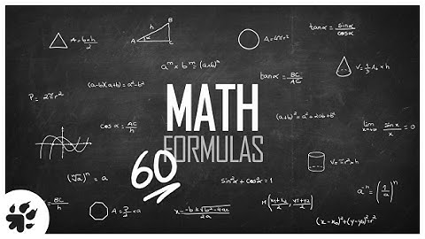 60 Math Formulas | After Effects Templates | Videohive
