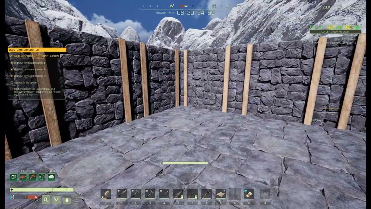 Icarus Survive 365 W4E5 Ice Storm: Expedition Arctic Travel and Activating Disruptor