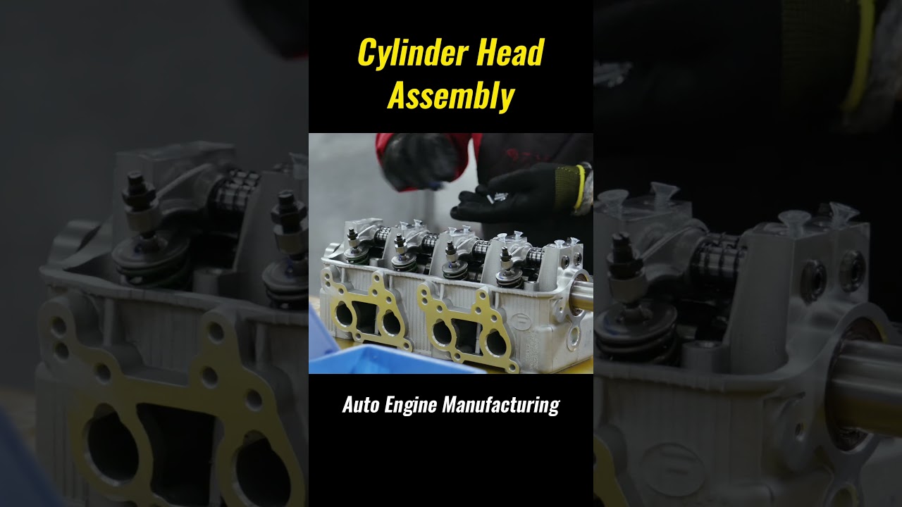 Cylinder Head Assembly | Precision Engine Manufacturing 