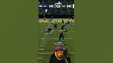 INSANE BLOCKING ON THE QB DRAW IN MADDEN 23 ULTIMATE TEAM!