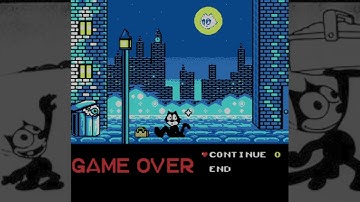 Felix The Cat - Game Over (NES)