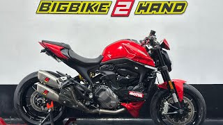 DUCATI monster937 2022 Exhaust sound Akrapovic slip on GP Twin titanuim