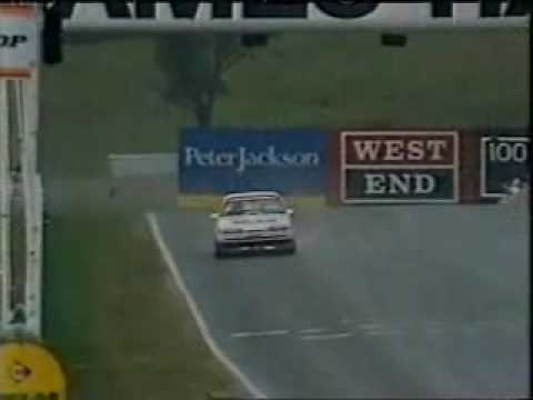 Bathurst 1987 - Peter Brock In the Rain. (1 of 2)