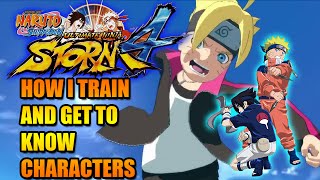 NARUTO STORM 4 TUTORIAL: HOW I TRAIN AND GET TO KNOW THE CHARACTERS screenshot 2