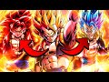 (Dragon Ball Legends) THE EVOLUTION OF GOGETA TEAM! WHICH PATH IS STRONGER? GT OR SUPER?