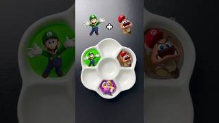 Super Mario Galaxy Color Mixing |P30 #colormixing #supermario #colors #mario #satisfying #art #games