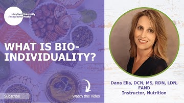 What is Bio-Individuality?