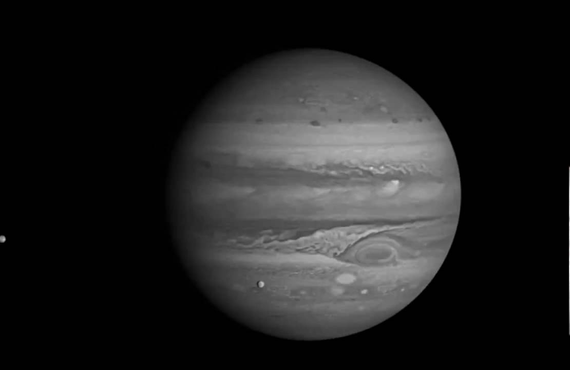 raw footage of jupiter from voyager 1 1979 youtube
