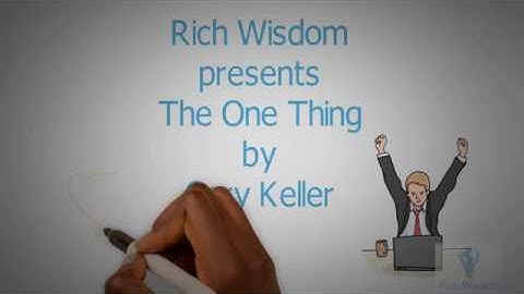 ANIMATED THE ONE THING BY GARY KELLER REVIEW AND SUMMARY