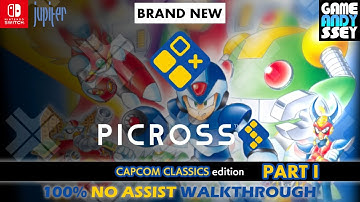Brand New! Picross S CAPCOM CLASSICS edition | Full Game | Part 1 | No Assist | Nintendo Switch