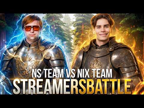 TEAM NS vs TEAM NIX BB Streamers Battle