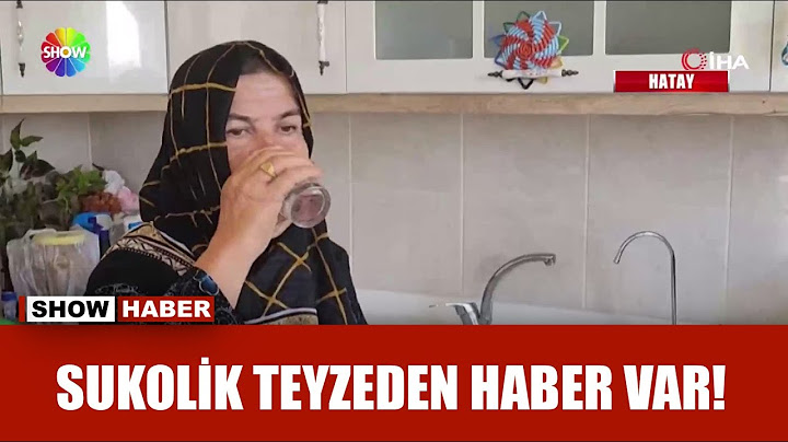 Suya doymayan kadın!