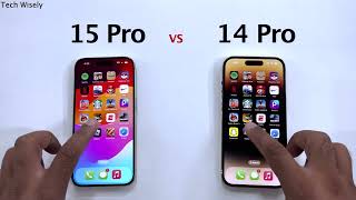 iPhone 15 Pro vs 14 Pro - Speed Performance Test