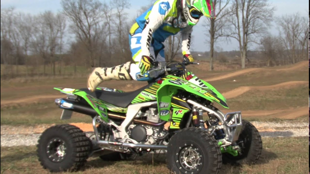 Fuel Customs Intake KFX450R Test YouTube