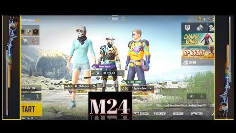 1v1  M24 With My Friend♥️No Hate♥️ Wala Scene🔥