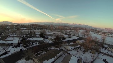 GoPro 3 octocopter sunrise flight with Turbo Ace x88j2 octocopter