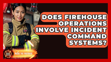 Does Firehouse Operations Involve Incident Command Systems? - Inside the Firehouse