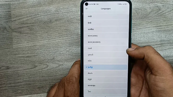 How to change the language on Xiaomi Redmi Note 9/Redmi note 9 pro max..\\How to choose the language