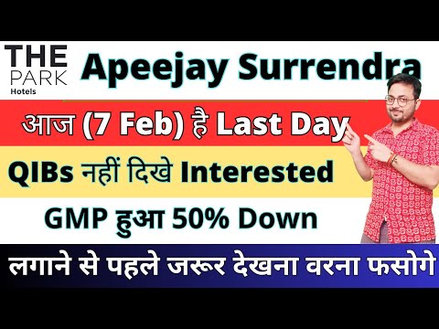 Apeejay Surrendra Park Hotels IPO Apply or Not? 