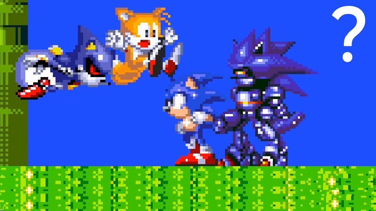 Super neo metal sonic and metal overlord over ddz [Sonic 3 A.I.R.] [Mods]