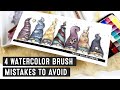 4 Watercolor Brush Mistakes You Can Avoid Now