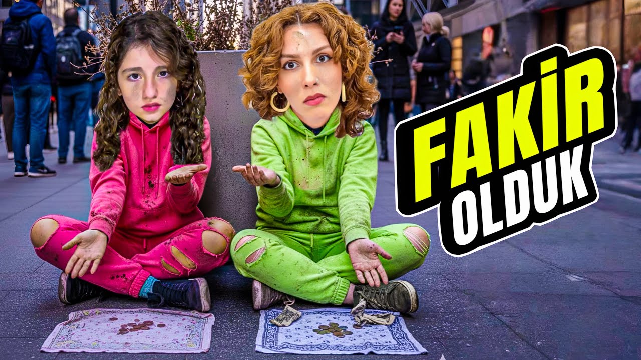 FAKİR OLDUK! TELEVİZYONUMUZU SATTIK! | Esmanur ve Sara 