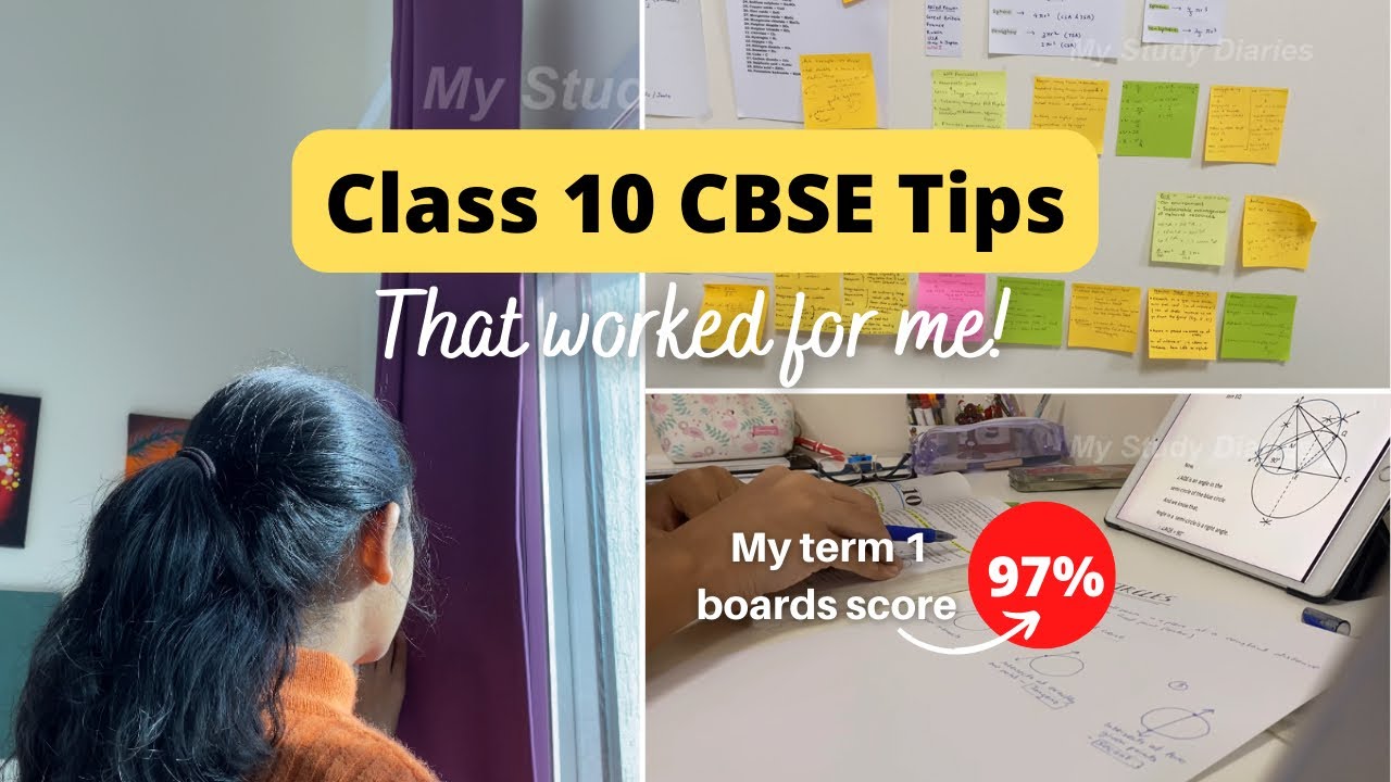 CBSE Class 10 Tips that helped me score 97 in Term 1 Boards  Class 10 Tips that worked for me