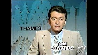 Thames trailer, adverts, Sit up & listen, Tom Edwards in-vision closedown 20th January 1982 3 of 3