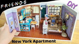 DIY Miniature New York Apartment (FRIENDS Sitcom inspired kit)