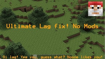 Minecraft and Tekkit Lag Fix || No Downloads or Mods