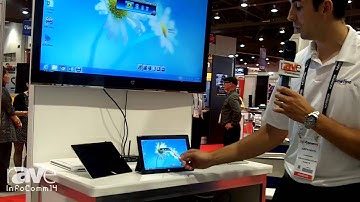 InfoComm 2014: Newline Demonstrates its Wireless Interactive Presentation System