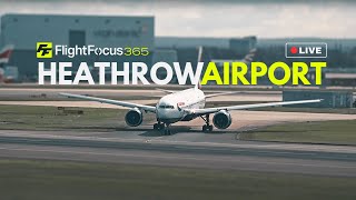 Heathrow Airport Live - STORM NELSON high winds Thursday 28th March 2024