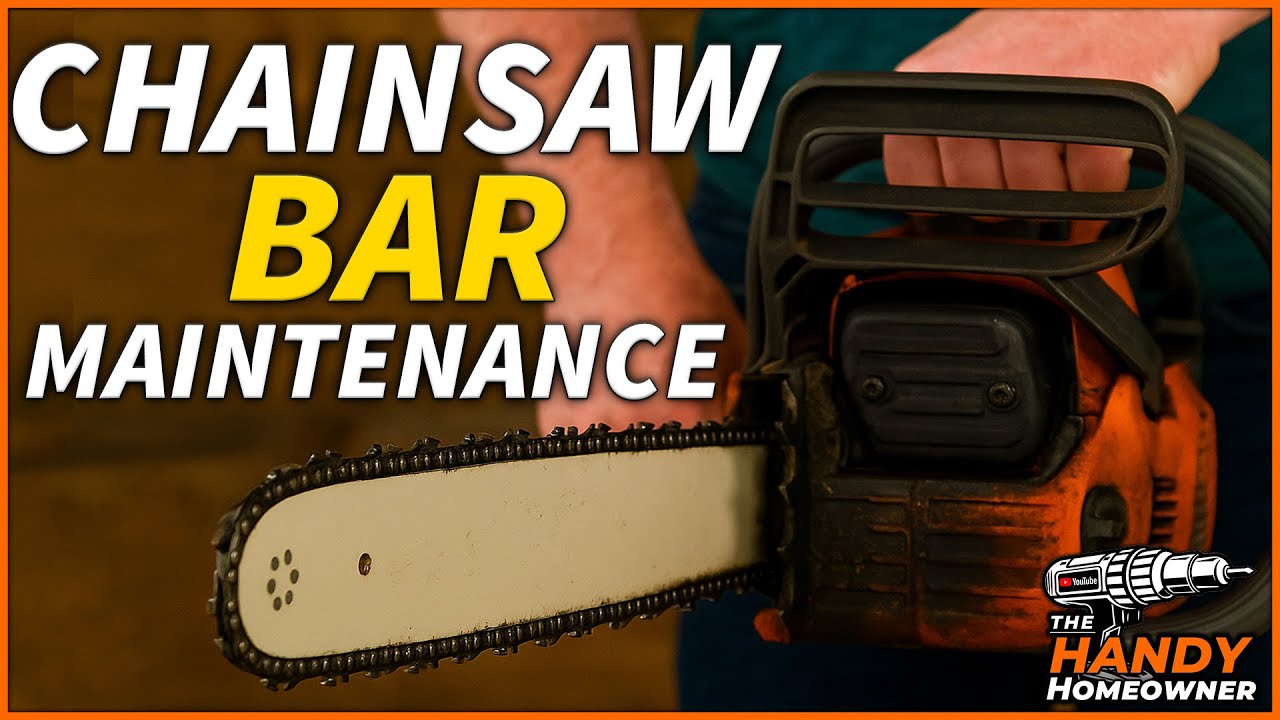 Chainsaw Bar Maintenance Guide — Prevent Crooked Cuts, Overheating ...