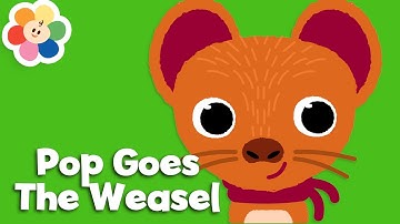 Pop Goes The Weasel | Nursery Rhymes for Babies | The Best Kids Songs & Baby Songs | BabyFirst TV